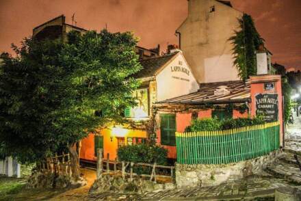 El cabaret Lapin Agile, un clásico en Montmartre